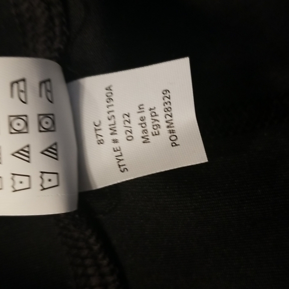 💕MARIKA💕 Hazel Bermuda Bike Shorts ~ Black Large L NWT - Picture 10 of 10